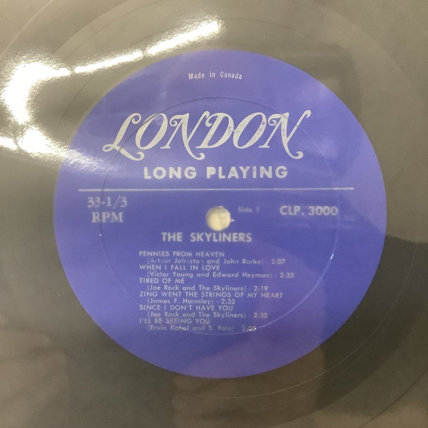 The Skyliners - self-titled - LP