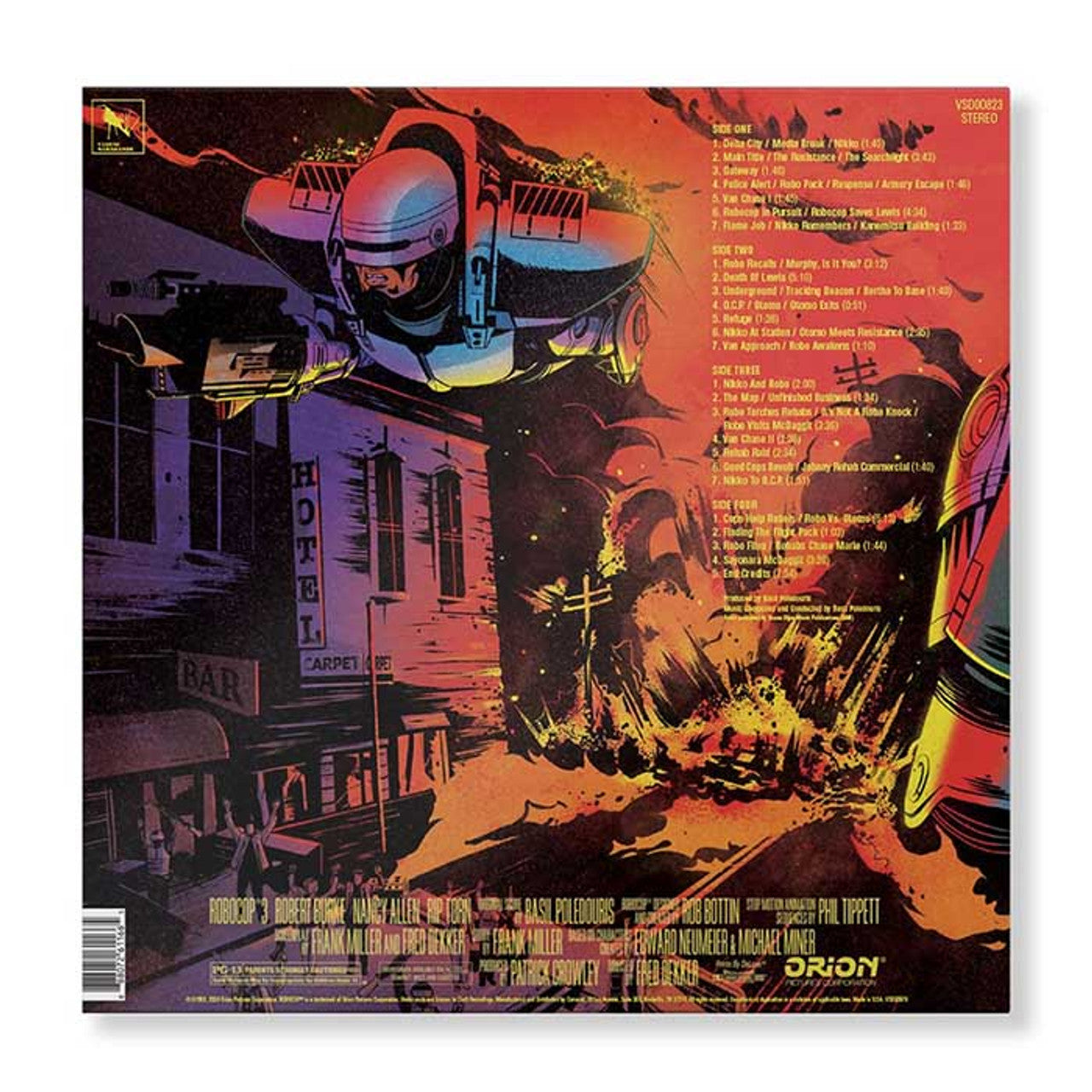 RoboCop 3 - Original Motion Picture Soundtrack (Deluxe Edition) - LP