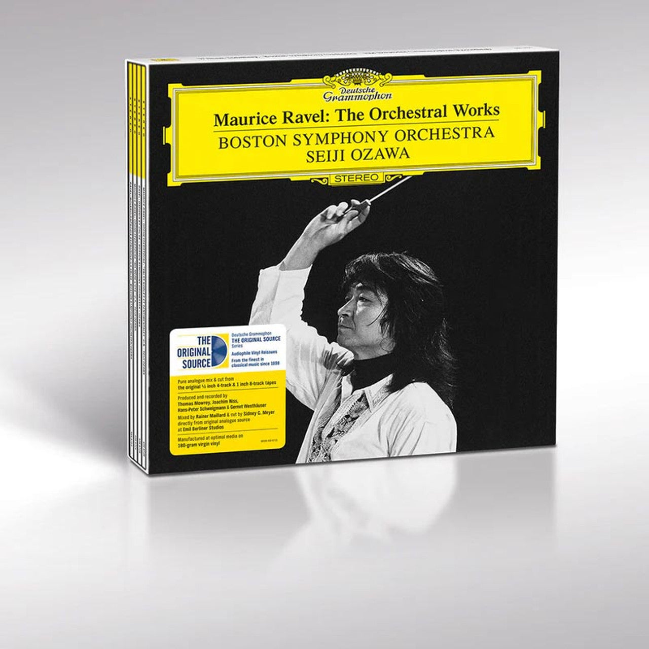 Seiji Ozawa & BSO - Ravel: The Orchestral Works - Original Source Series Boxed Set LP