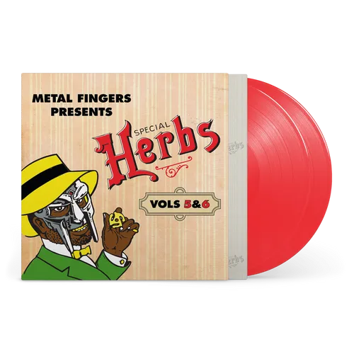 MF Doom/Metal Fingers Presents: Special Herbs Vol. 5 & 6 (Apple Red Vinyl) [LP]
