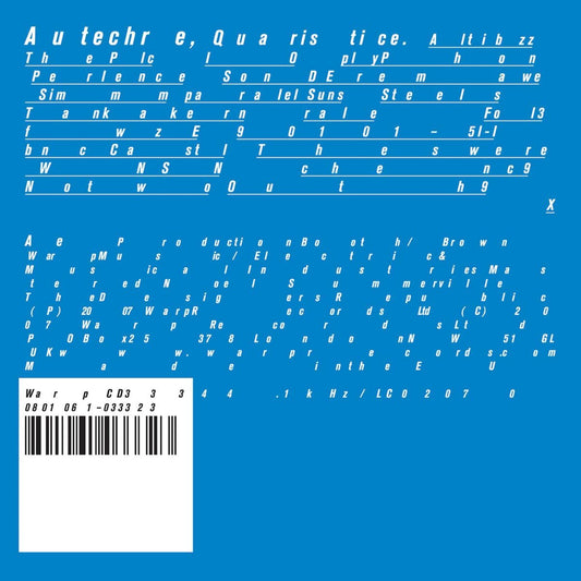 Autechre/Quaristice [LP]