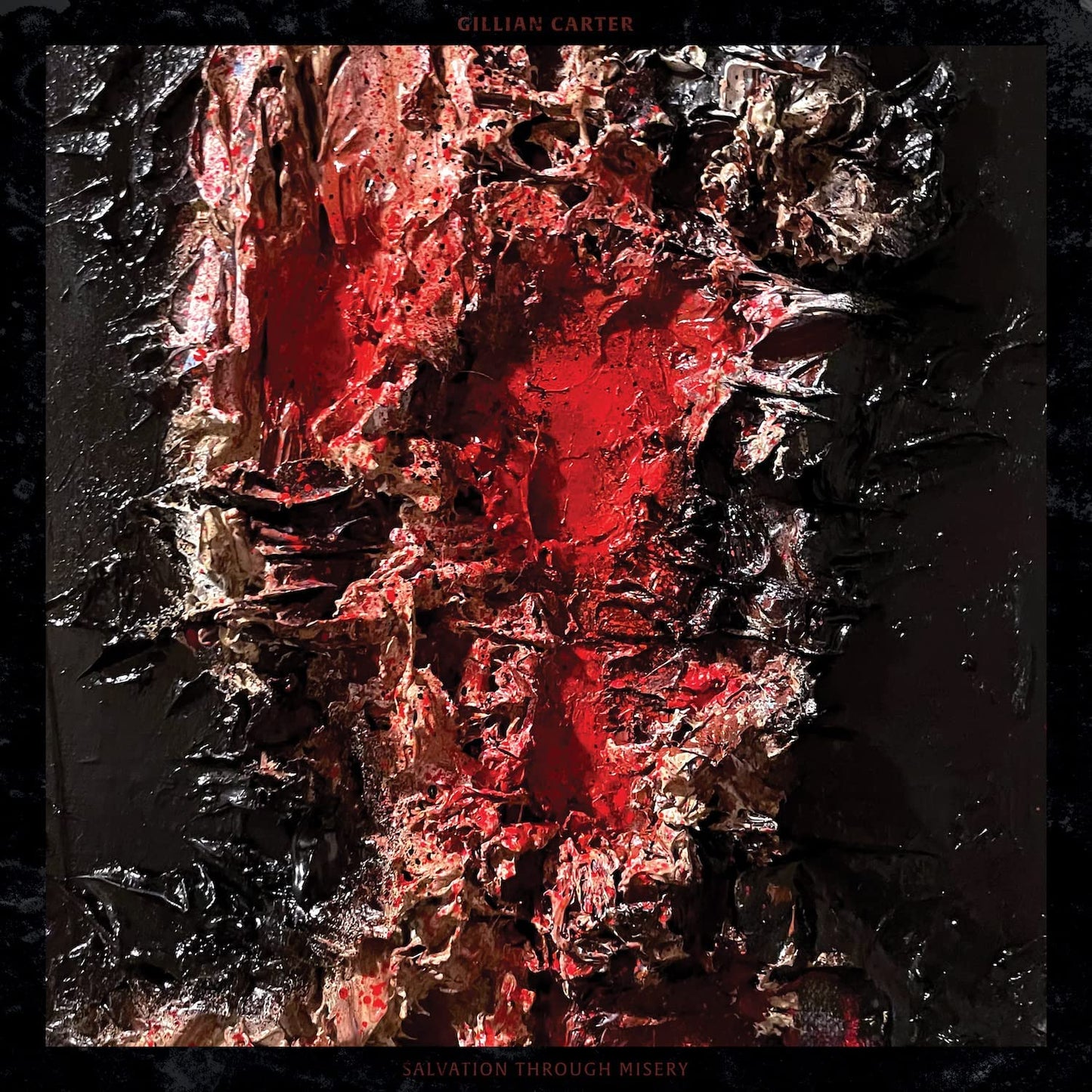 Gillian Carter/Salvation Through Misery (Red Vinyl) [LP]