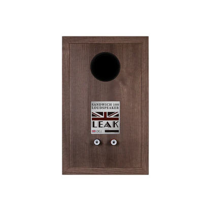 LEAK - Sandwich 100 Bookshelf Loudspeakers Walnut (Pair)