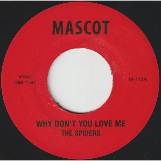 The Spiders - Why Don't You Love Me / Hitch Hike - 7" Single